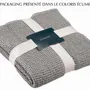 Throw blankets - Maia Throw Blanket Caviar 140 X 200 - MAISON VIVARAISE - SDE VIVARAISE WINKLER