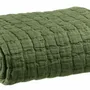 Linge de lit - Jeté de lit Swami Olive 240 x 260 - MAISON VIVARAISE - SDE VIVARAISE WINKLER