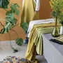 Table cloths - Recycled Tablecloth Grace Kaki 140 X 140 - MAISON VIVARAISE - SDE VIVARAISE WINKLER