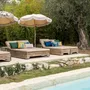 Cushions - Alga Outdoor Printed Cushion Bronze 30 X 50 - MAISON VIVARAISE - SDE VIVARAISE WINKLER