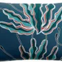 Coussins - Coussin imprimé Alga outdoor Indigo 30 x 50 - MAISON VIVARAISE - SDE VIVARAISE WINKLER