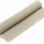 Bath towels - Elly plain bath mat Lin 70 X 140 - MAISON VIVARAISE - SDE VIVARAISE WINKLER