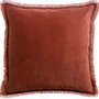 Coussins - Coussin uni Fara Sienne 45 x 45 - MAISON VIVARAISE - SDE VIVARAISE WINKLER