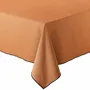Nappes - Nappe recyclée Grace Caramel 140 x 140 - MAISON VIVARAISE - SDE VIVARAISE WINKLER