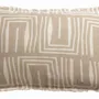 Cushions - Tina Printed Cushion Naturel 40 X 65 - MAISON VIVARAISE - SDE VIVARAISE WINKLER