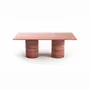 Dining Tables - Jaspura - Dining Tables - Red Travertine - STONE VALLEY