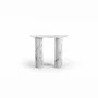 Console table - Ombrure mini - Console table - Statuario Michelangelo Carrara marble - STONE VALLEY