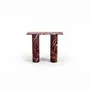 Console table - Ombre mini - Console table - Rosso Levano marble - STONE VALLEY