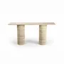 Console table - Ombrure - Console Table - Classic Travertine - STONE VALLEY
