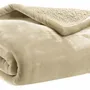 Throw blankets - Michka Throw Blanket Lin 130 X 160 - MAISON VIVARAISE - SDE VIVARAISE WINKLER