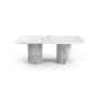 Dining Tables - Jaspura - Dining Tables - Calacatta Oro Marble - STONE VALLEY