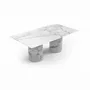 Dining Tables - Jaspura - Dining tables - Statuario Michelangelo Carrara marble - STONE VALLEY
