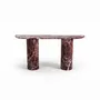 Console table - Ombrure - Console table - Rosso Levano marble - STONE VALLEY