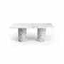 Tables basses - Jaspura - Tables basses - Marbre Statuario Michelangelo Carrara - STONE VALLEY