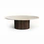 Coffee tables - Valleyra - Coffee Tables - Crema Marble - STONE VALLEY
