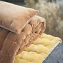 Cushions - Plain Cushion Elise Ocre 40 X 65 - MAISON VIVARAISE - SDE VIVARAISE WINKLER