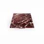 Coffee tables - Carrera - Coffee tables - Rosso Levano marble - STONE VALLEY