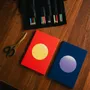 Stationery - MOON AND SUN LINEN JOURNALS - MARIA PAPELERIA