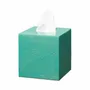 Bathroom storage - Aquamarine Maize Tissue Box - LADORADA