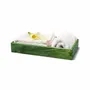 Bathroom storage - Emerald Maize Bath Tray - LADORADA