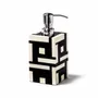 Rangements pour salle de bain - Distributeur de savon noir Bone Domino - LADORADA