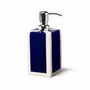 Bathroom storage - Ink Blue & Bone Soap Dispenser - LADORADA