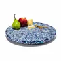 Trays - Blue Almendro Revolving Tray - LADORADA