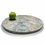 Trays - Mother of Pearl Natural Revolving Tray - LADORADA