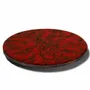 Trays - Mother of Pearl Red Revolving Tray - LADORADA