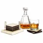 Glass - Light Almendro Coaster Set - LADORADA