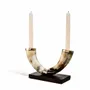 Candlesticks and candle holders - Double Horn Candleholder Light - LADORADA