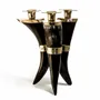 Candlesticks and candle holders - Triple Horn Candleholder - LADORADA