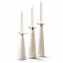 Candlesticks and candle holders - Bone Candleholder Trio - LADORADA