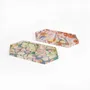 Objets de décoration - MARBLED HEXAGON TRAY SET - MOSS BUBBLE - CRAFT BOAT