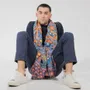 Scarves - SEBASTIEN COTTON CHECK - MONSIEUR CHARLI