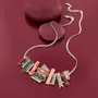 Jewelry - SILVER MULTI COLOR ROMANS NECKLACE - TARATATA BIJOUX