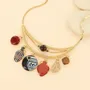 Bijoux - COLLIER ANTIQUE COULEUR DORE MULTI - TARATATA BIJOUX