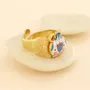 Bijoux - BAGUE ANTIQUE COULEUR DORE MULTI - TARATATA BIJOUX