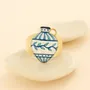 Jewelry - ANTIQUE RING, GOLD AND BLUE COLOUR - TARATATA BIJOUX