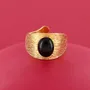Jewelry - MAGNOLIA RING, GOLD AND BLACK COLOUR - TARATATA BIJOUX