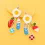 Jewelry - SILVER MULTI-COLOR PLAY DINNERS - TARATATA BIJOUX