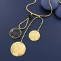 Jewelry - INSTINCT NECKLACE GOLD BLUE COLOUR - TARATATA BIJOUX