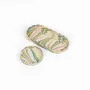 Objets de décoration - MARBLED ROUND SCALLOPED TRAY SET - MOSS MOUNTAIN - CRAFT BOAT