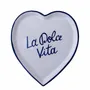 Everyday plates - Felicità heart plate - SOLESINO
