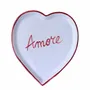 Everyday plates - Felicità heart plate - SOLESINO