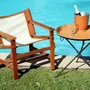 Lounge chairs for hospitalities & contracts - CHAIR DIRECTOR LEATHER - SOL & LUNA