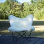 Fauteuils - Fauteuil Butterfly - peau de mouton - ECUIRA
