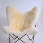 Fauteuils - Fauteuil Butterfly - peau de mouton - ECUIRA