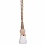 Decorative objects - The Cone Shell Tassel - Natural White - BAZAR BIZAR LIVING