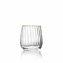 Glass - The Golden Rim Tumbler - Natural Gold - BAZAR BIZAR LIVING